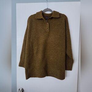 Collared Knit Sweater